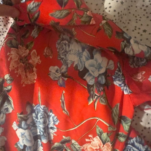 H&M Red and Blue Button Down Shirt - Picture 3 of 3